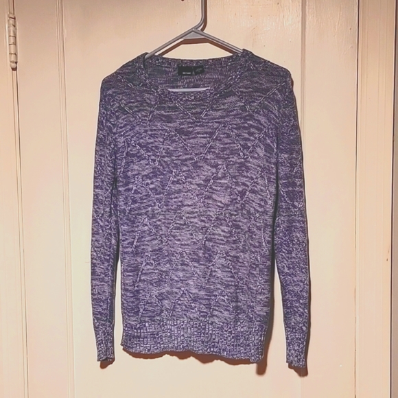 Basic Editions Sweaters - Blue and White Sweater